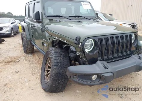 2021 Jeep Wrangler 4Xe Unlimited Sahara 4X4 из США, поврежденный, VIN 1C4JJXP62MW775844